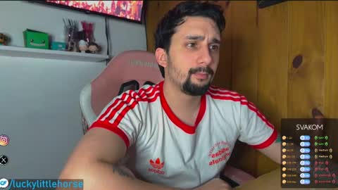Snapshot of lucky_littlehorse77 chatting on August 2026 04:03:01 AM Luca Lucky online show from August 2026 04:03:01 AM