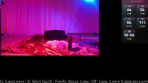 Luna Luuvz online show from May 2026 06:44:02 AM