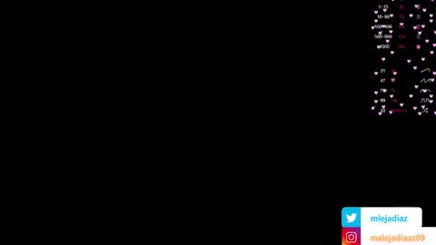 Maleja Diaz online show from November 2025 06:17:01 PM