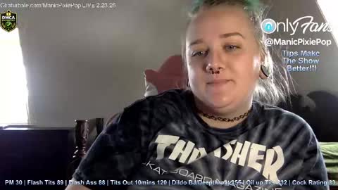 ManicPixiePop online show from February 2026 05:21:01 PM