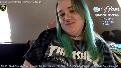 ManicPixiePop online show from February 2026 05:33:01 PM