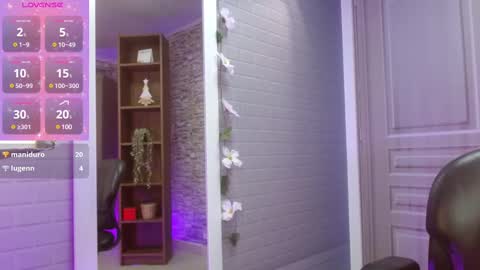 Snapshot of manue_bela chatting on February 2025 02:19:02 PM Angela online show from February 2025 02:19:02 PM