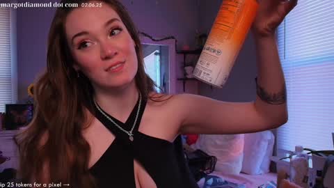 Snapshot of margotdiamond chatting on February 2025 08:34:01 PM online show from February 2025 08:34:01 PM