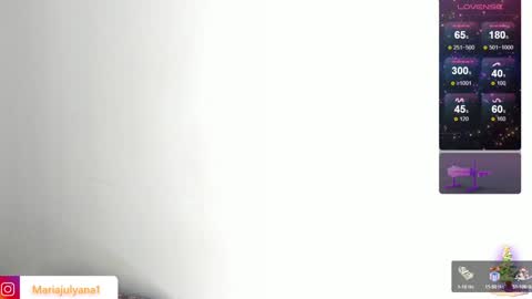 Snapshot of maria_julyana chatting on January 2025 08:29:01 AM V A N E S S A online show from January 2025 08:29:01 AM