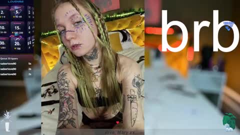 Snapshot of mary_xextra chatting on December 2024 04:01:02 AM Mary GTM3Mon Wed Thu Sat Sun 0400 am-1030pm online show from December 2024 04:01:02 AM