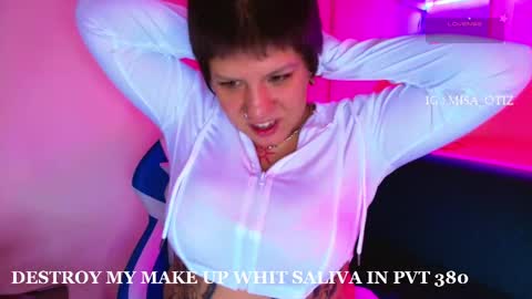 Snapshot of melissa_adamsxxx chatting on October 2025 11:08:02 AM Lissa online show from October 2025 11:08:02 AM