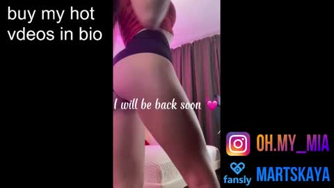 Snapshot of mia4sin chatting on January 2025 10:50:02 AM Mia Martskaya online show from January 2025 10:50:02 AM