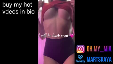 Snapshot of mia4sin chatting on February 2025 05:59:01 AM Mia Martskaya online show from February 2025 05:59:01 AM