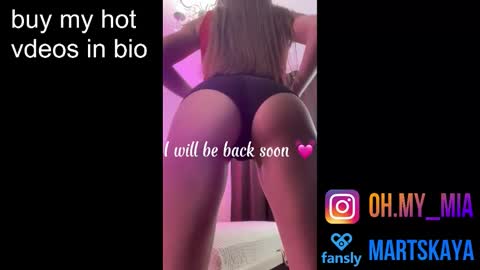 Snapshot of mia4sin chatting on September 2025 11:45:01 AM Mia Martskaya online show from September 2025 11:45:01 AM