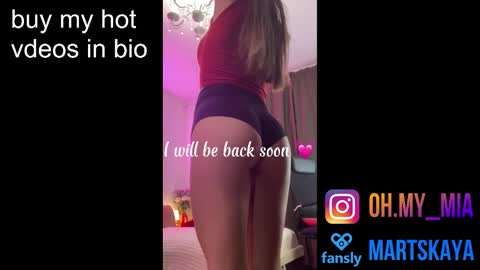 Snapshot of mia4sin chatting on October 2025 10:00:02 AM Mia Martskaya online show from October 2025 10:00:02 AM