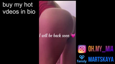 Snapshot of mia4sin chatting on October 2025 09:51:01 AM Mia Martskaya online show from October 2025 09:51:01 AM