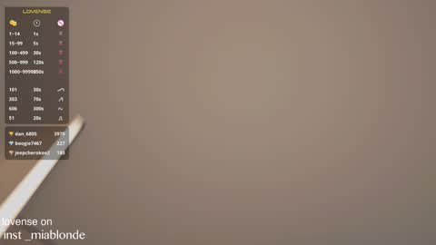 Snapshot of mia_milagros chatting on January 2025 08:30:02 AM mia_milagros online show from January 2025 08:30:02 AM