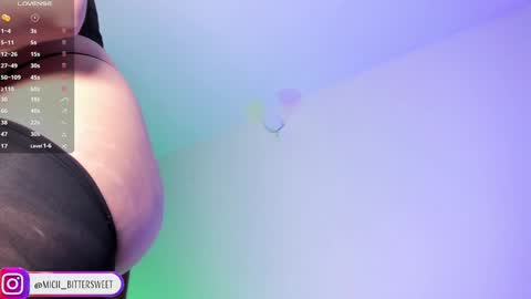 Snapshot of mich_bittersweet chatting on January 2025 06:14:02 PM online show from January 2025 06:14:02 PM