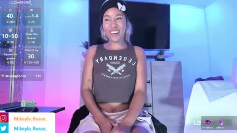 Snapshot of mikeyla_russo_ chatting on January 2025 12:17:02 AM Mikeyla online show from January 2025 12:17:02 AM