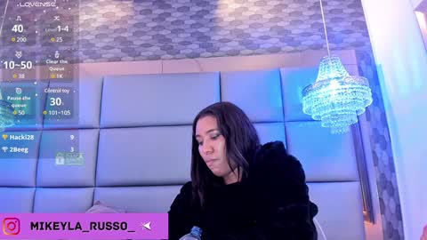 Snapshot of mikeyla_russo_ chatting on January 2025 01:11:01 AM Mikeyla online show from January 2025 01:11:01 AM