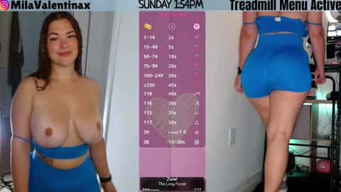 Mila Valentina online show from April 2026 05:54:01 PM