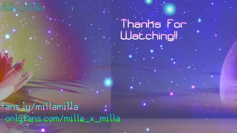 milla_milla online show from January 2025 06:14:01 AM