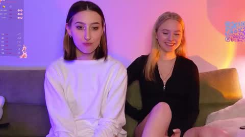 Snapshot of mimipaws chatting on February 2026 08:02:01 PM MilaBlack and StacyBlonde Today unboxing Lovens OMG online show from February 2026 08:02:01 PM