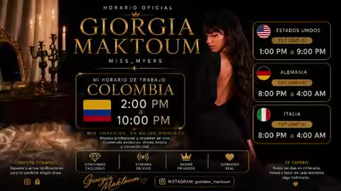 Goddess Myers  thumb up is important for me kisses  online show from July 2026 07:06:02 PM