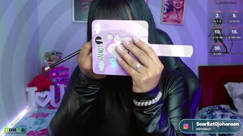 Snapshot of miss_scarllet chatting on January 2025 01:06:02 PM 100 thumbs up online show from January 2025 01:06:02 PM