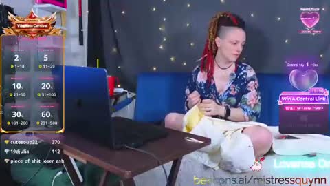 Mistress Quynn online show from July 2026 03:10:02 AM