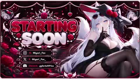 MiyariFox online show from July 2026 11:53:02 PM