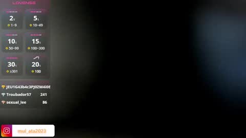 Snapshot of mulata_ch chatting on January 2025 01:53:02 AM HEY GUYS IF YOU LIKE SEXY SHOW YOU ARE IN THE CORRECT PLACE CU WENESDAY PVT OPEN TRANSMISSION TIME 5 PM - 10 PM COLOMBIA online show from January 2025 01:53:02 AM