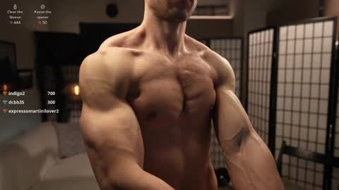 Snapshot of muscularfriend chatting on February 2025 05:46:02 PM Ivan online show from February 2025 05:46:02 PM