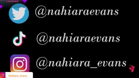 NAHIARA EVANS online show from December 2025 08:04:02 PM