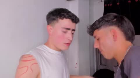 Snapshot of naughtysalomon chatting on February 2026 11:58:02 PM Salomon and Andy online show from February 2026 11:58:02 PM