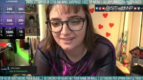 Nel Parker online show from February 2025 05:34:01 AM