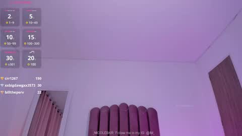 Snapshot of nicole_baker69 chatting on February 2025 09:25:02 AM Hi Im Ana FOLLOW ME ON IG Analee online show from February 2025 09:25:02 AM