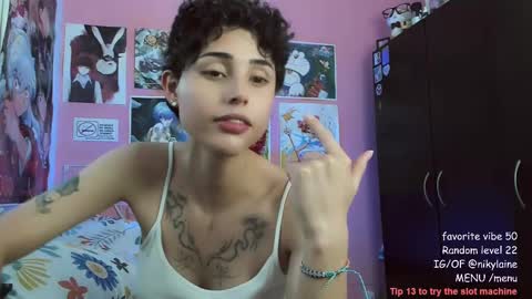 Snapshot of nikylaine chatting on February 2025 12:42:01 PM Nikylaine online show from February 2025 12:42:01 PM