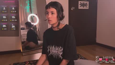 Snapshot of nina_just chatting on January 2025 11:01:02 PM Nina. online show from January 2025 11:01:02 PM