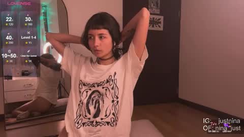 Snapshot of nina_just chatting on January 2025 09:54:01 PM Nina. online show from January 2025 09:54:01 PM