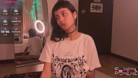 Snapshot of nina_just chatting on January 2025 12:55:02 AM Nina. online show from January 2025 12:55:02 AM