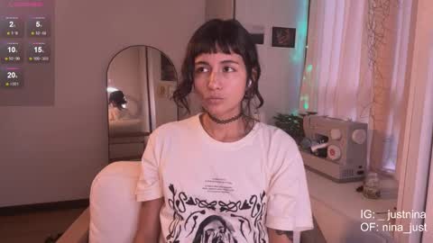 Snapshot of nina_just chatting on January 2025 09:46:02 PM Nina. online show from January 2025 09:46:02 PM