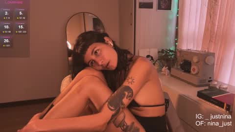 Snapshot of nina_just chatting on February 2025 08:37:01 PM Nina. online show from February 2025 08:37:01 PM