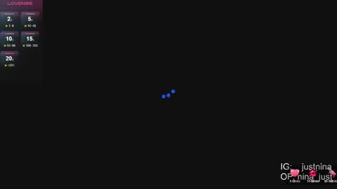 Snapshot of nina_just chatting on February 2025 10:21:02 PM Nina. online show from February 2025 10:21:02 PM