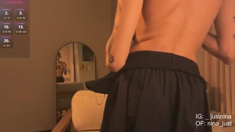 Snapshot of nina_just chatting on February 2025 12:48:01 AM Nina. online show from February 2025 12:48:01 AM