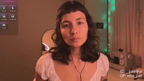 Snapshot of nina_just chatting on February 2025 12:21:01 AM Nina. online show from February 2025 12:21:01 AM