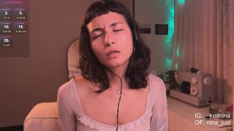 Snapshot of nina_just chatting on February 2025 01:11:02 AM Nina. online show from February 2025 01:11:02 AM