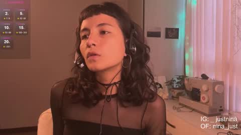 Snapshot of nina_just chatting on February 2025 09:26:02 PM Nina. online show from February 2025 09:26:02 PM