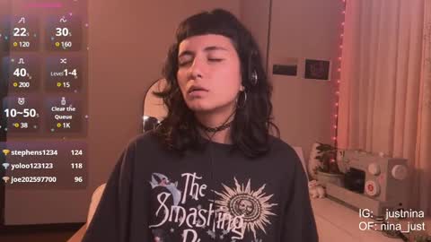 Snapshot of nina_just chatting on March 2025 12:53:01 AM Nina. online show from March 2025 12:53:01 AM