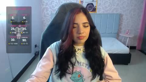 Snapshot of ninfa_ch chatting on January 2025 11:22:01 AM Ninfa online show from January 2025 11:22:01 AM