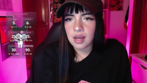 Snapshot of ninfa_ch chatting on November 2025 12:22:02 AM Ninfa online show from November 2025 12:22:02 AM