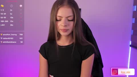 Snapshot of nix_kyy chatting on January 2025 08:57:02 AM Nicki online show from January 2025 08:57:02 AM