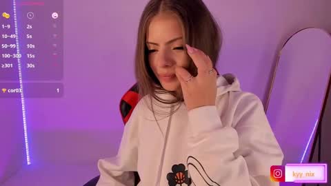 Snapshot of nix_kyy chatting on February 2025 09:22:01 AM Nicki online show from February 2025 09:22:01 AM