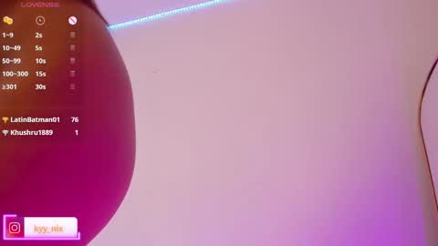 Snapshot of nix_kyy chatting on October 2025 06:34:02 AM Nicki online show from October 2025 06:34:02 AM