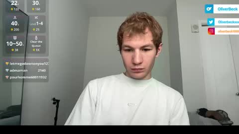 Oliver Beck online show from June 2026 07:29:01 PM